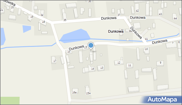 Dunkowa, Dunkowa, 14, mapa Dunkowa