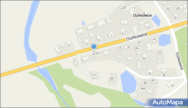 Duńkowice, Duńkowice, 4, mapa Duńkowice