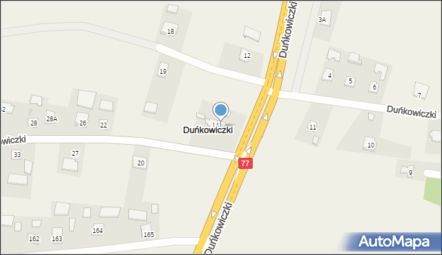 Duńkowiczki, Duńkowiczki, 14b, mapa Duńkowiczki