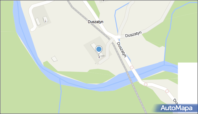 Duszatyn, Duszatyn, 4, mapa Duszatyn