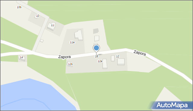 Duża Klonia, Duża Klonia, 18, mapa Duża Klonia