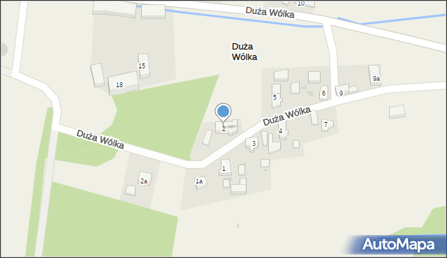 Duża Wólka, Duża Wólka, 2, mapa Duża Wólka