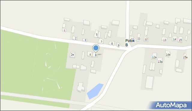 Duży Potok, Duży Potok, 6, mapa Duży Potok