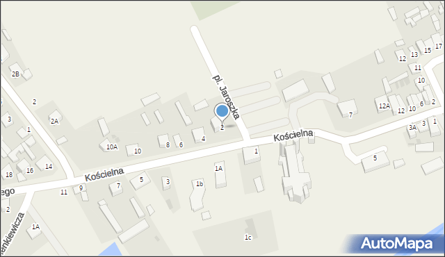 Goworowo, Dulczewskiego Stanisława, ks., 2, mapa Goworowo