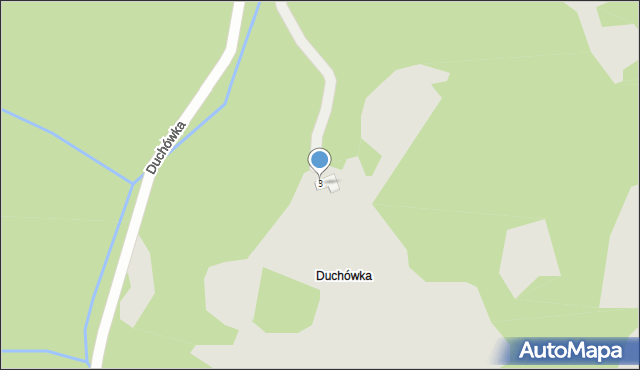 Piwniczna-Zdrój, Duchówka, 3, mapa Piwniczna-Zdrój