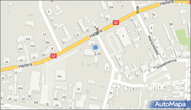 Pleszew, Ducha Świętego, 5, mapa Pleszew