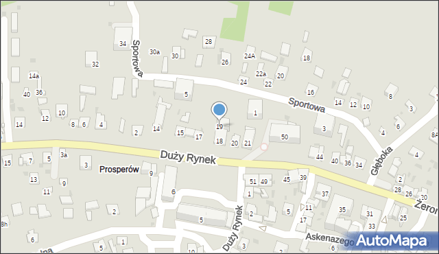 Zawichost, Duży Rynek, 19, mapa Zawichost