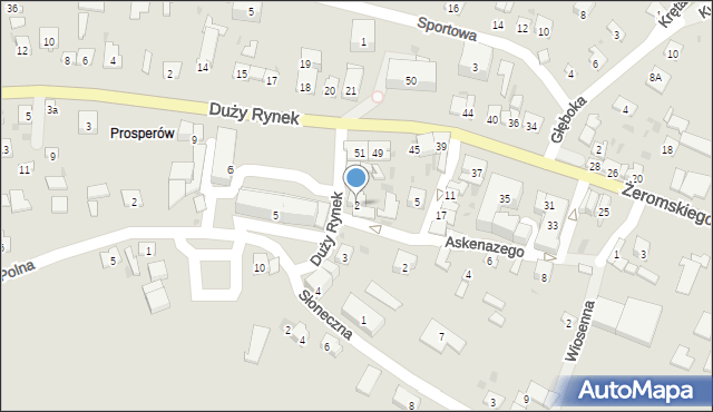 Zawichost, Duży Rynek, 2, mapa Zawichost