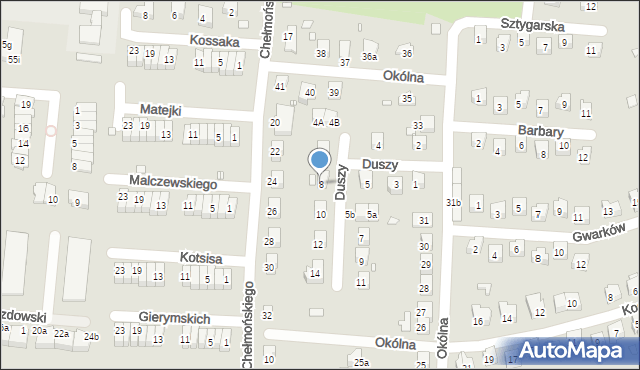 Zgorzelec, Duszy Konrada, 8, mapa Zgorzelec