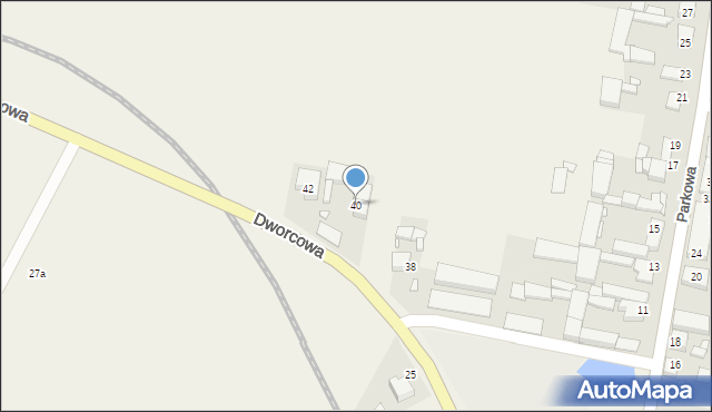 Bonikowo, Dworcowa, 40, mapa Bonikowo