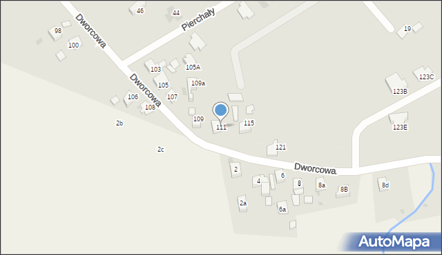 Czerwionka-Leszczyny, Dworcowa, 111, mapa Czerwionka-Leszczyny