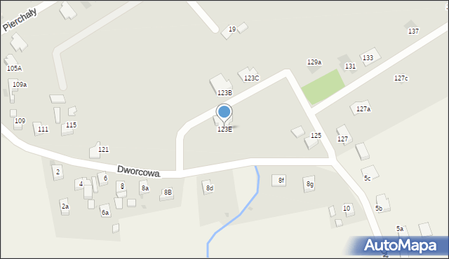 Czerwionka-Leszczyny, Dworcowa, 123E, mapa Czerwionka-Leszczyny