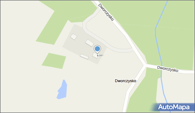 Dworczysko, Dworczysko, 7, mapa Dworczysko