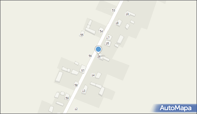 Dworszowice Kościelne-Kolonia, Dworszowice Kościelne-Kolonia, 15, mapa Dworszowice Kościelne-Kolonia