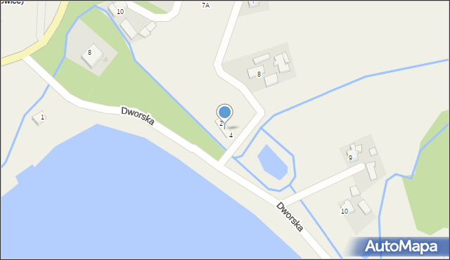 Gierałtowice, Dworska, 3, mapa Gierałtowice