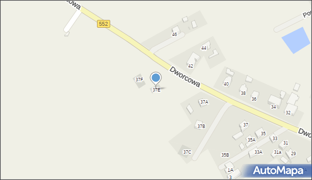 Grębocin, Dworcowa, 37E, mapa Grębocin