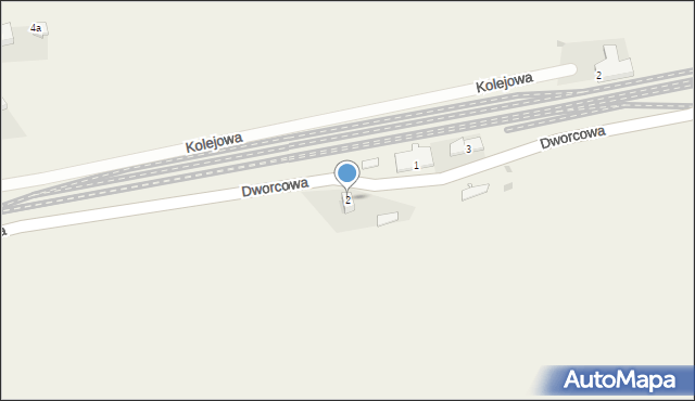 Imbramowice, Dworcowa, 2, mapa Imbramowice