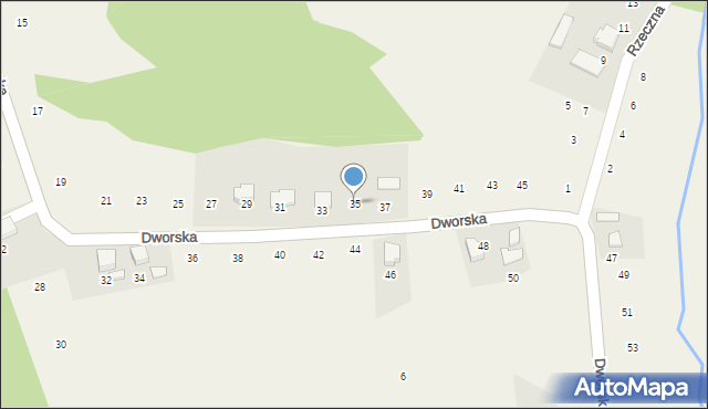 Kostkowice, Dworska, 35, mapa Kostkowice