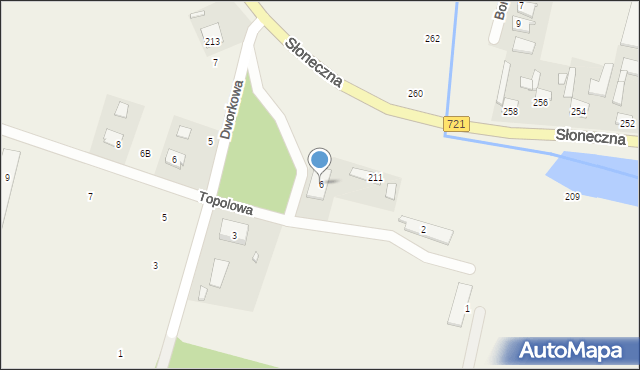 Lesznowola, Dworkowa, 6, mapa Lesznowola