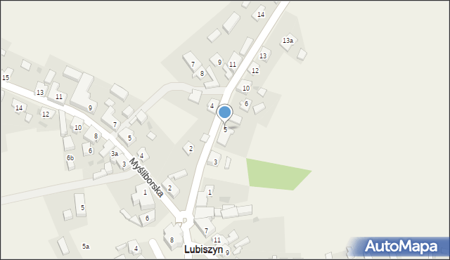 Lubiszyn, Dworcowa, 5, mapa Lubiszyn