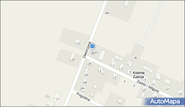 Ożarowice, Dworcowa, 28, mapa Ożarowice