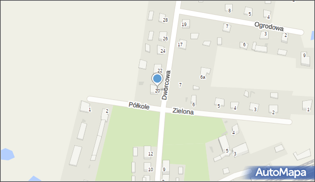 Pruszcz, Dworcowa, 20, mapa Pruszcz