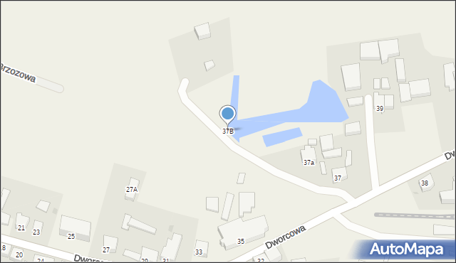 Przechlewo, Dworcowa, 37B, mapa Przechlewo
