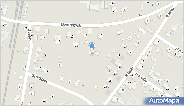 Puszczykowo, Dworcowa, 9A, mapa Puszczykowo