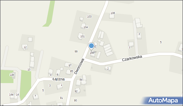 Radostowice, Dworcowa, 100, mapa Radostowice