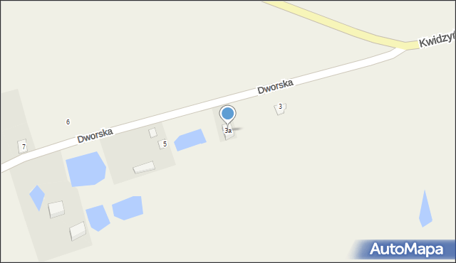 Rakowiec, Dworska, 3a, mapa Rakowiec