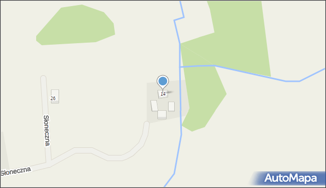 Rosko, Dworcowa, 14, mapa Rosko
