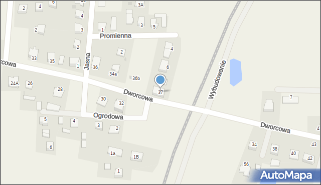 Świekatowo, Dworcowa, 37, mapa Świekatowo