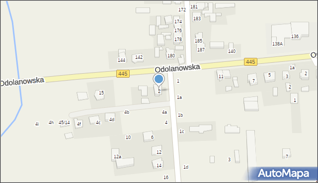 Topola Wielka, Dworcowa, 2, mapa Topola Wielka