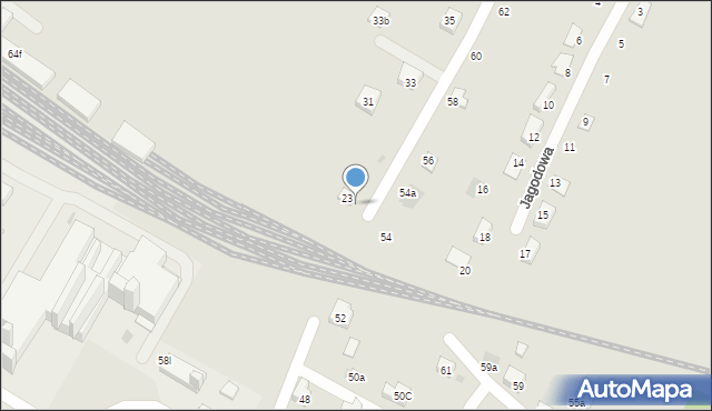 Trzebinia, Dworska, 25, mapa Trzebinia