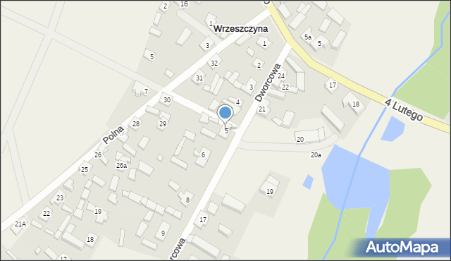 Wrzeszczyna, Dworcowa, 5, mapa Wrzeszczyna