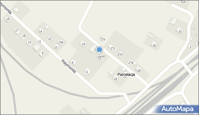 Żurawica, Dworcowa, 23, mapa Żurawica