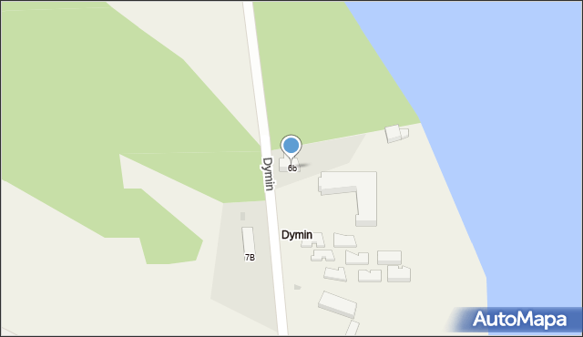 Dymin, Dymin, 6b, mapa Dymin