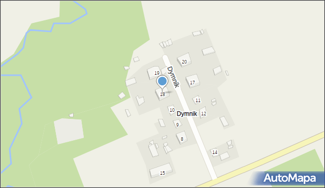 Dymnik, Dymnik, 18, mapa Dymnik