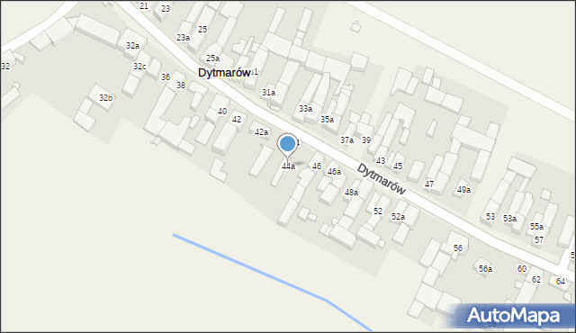 Dytmarów, Dytmarów, 44a, mapa Dytmarów