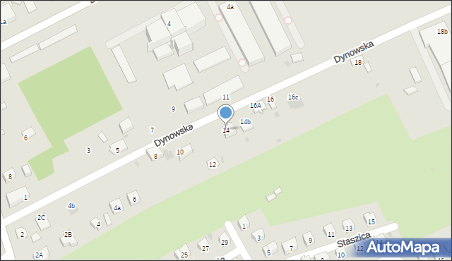 Przeworsk, Dynowska, 14, mapa Przeworsk