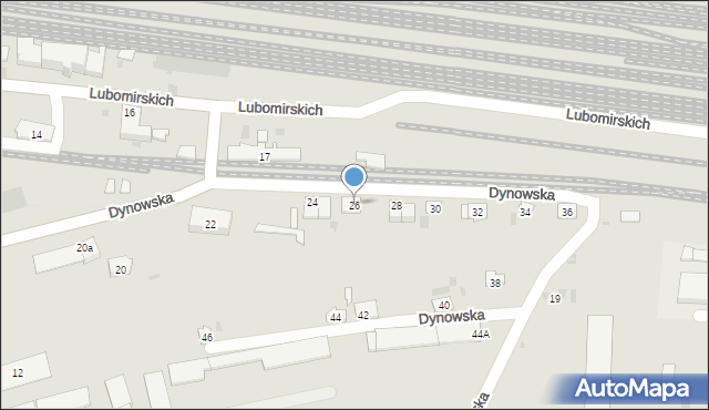 Przeworsk, Dynowska, 26, mapa Przeworsk