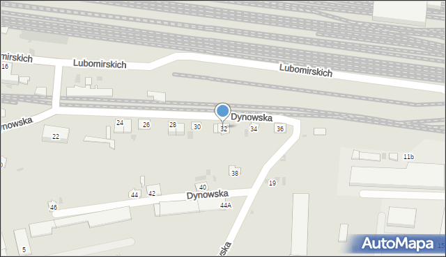 Przeworsk, Dynowska, 32, mapa Przeworsk