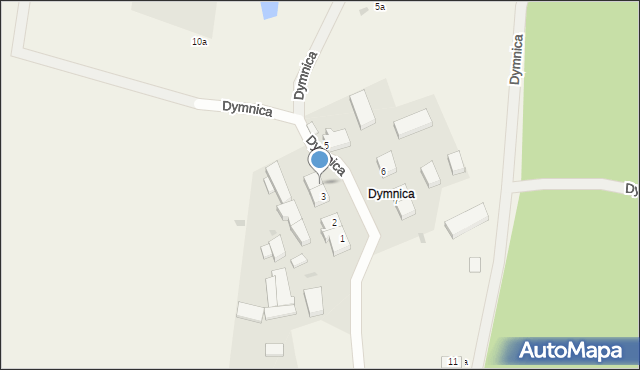 Ulinia, Dymnica, 4, mapa Ulinia