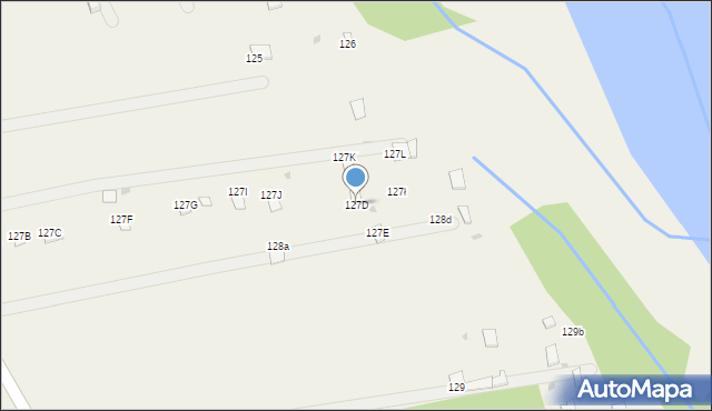 Dzbądz, Dzbądz, 127D, mapa Dzbądz