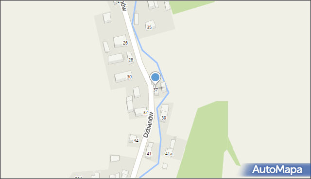 Dzbanów, Dzbanów, 37, mapa Dzbanów