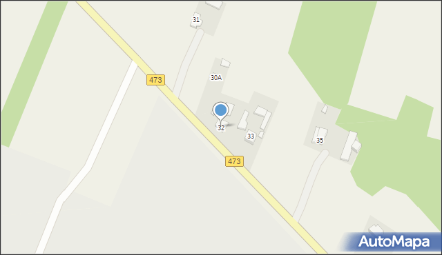 Dziadkowice, Dziadkowice, 32, mapa Dziadkowice