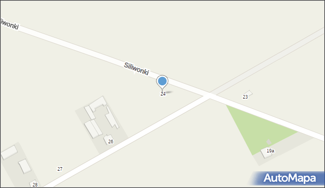 Dziadkowskie, Dziadkowskie, 24, mapa Dziadkowskie