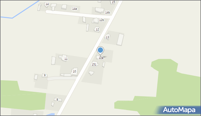 Dziadowice, Dziadowice, 12a, mapa Dziadowice