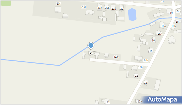 Dziadowice, Dziadowice, 14, mapa Dziadowice