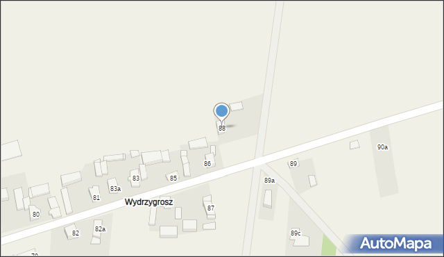 Dziadowice, Dziadowice, 88, mapa Dziadowice